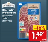 Käse- oder Pfeffersalami im Angebot bei Netto Marken-Discount in Coesfeld Käse- oder Pfeffersalami Angebote bei Netto Marken-Discount Coesfeld für 1,49 €
