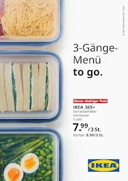 IKEA Prospekt für Essen: "3-Gänge-Menü to go.", 1 Seite, 08.05.2024 - 13.05.2024
