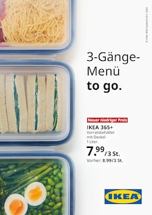 Eiscreme im IKEA Prospekt "3-Gänge-Menü to go." mit 1 Seiten (Heilbronn)