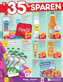 Coca Cola im Netto Marken-Discount Prospekt "Aktuelle Angebote" mit 69 Seiten (Magdeburg)