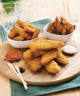 Croustillant de poulet potatoes sauce ciboulette ou croustillant de poulet churros de pommes de terre brava - Maison Tino en promo chez U Express Sevran à 6,99 €