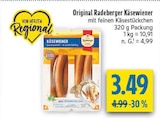 Original Käsewiener im Angebot bei diska in Dresden Original Käsewiener Angebote von Radeberger bei diska Dresden für 3,49 €