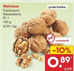 Walnüsse Angebote bei Netto Marken-Discount Jena für 0,89 €