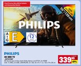4K UHD TV im Angebot bei E center in Darmstadt 4K UHD TV Angebote von PHILIPS bei E center Darmstadt für 339,99 €