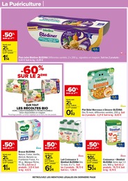Offre Blédina dans le catalogue Carrefour du moment à la page 58
