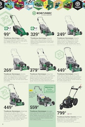 Tondeuse À Gazon Électrique Angebote im Prospekt "Spécial motoculture" von Espace Emeraude auf Seite 4