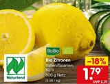 Bio Zitronen im Angebot bei Netto Marken-Discount in Siegen Bio Zitronen Angebote von BioBio bei Netto Marken-Discount Siegen für 1,79 €
