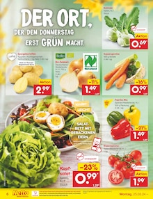 Gemüse im Netto Marken-Discount Prospekt "Aktuelle Angebote" mit 56 Seiten (Magdeburg)