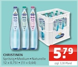 Aktuelle Mineralwasser Angebote bei Getränke Oase in Dortmund Aktuelles Christinen Angebot bei Getränke Oase in Dortmund ab 5,79 €