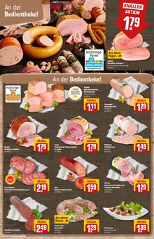 Backofen im aktuellen REWE Prospekt (Augsburg) Backofen im REWE Prospekt "Dein Markt" mit 32 Seiten (Augsburg)