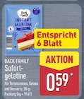 Sofortgelatine von Back Family im aktuellen ALDI Nord Prospekt