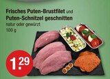 Frisches Puten-Brustfilet im V-Markt Prospekt Frisches Puten-Brustfilet von im aktuellen V-Markt Prospekt für 1,29 €
