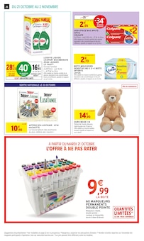 Promotion Kleenex dans le prospectus Intermarché Super, valable du 21/10/2025 au 02/11/2025 Promo Kleenex dans le catalogue Intermarché Super du moment à la page 26