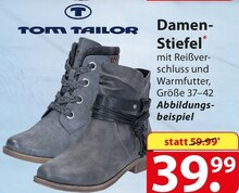 TOM TAILOR Damen-Stiefel* bei famila Nordost in Norderstedt TOM TAILOR Damen-Stiefel* im Angebot bei famila Nordost Norderstedt für 39,99 €