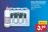 Mineralwasser Angebote von Aqana bei Netto Marken-Discount Bottrop für 3,29 €