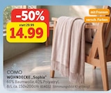 WOHNDECKE „Sophia“ im Angebot bei Sconto SB in Freital WOHNDECKE „Sophia“ Angebote von COMO bei Sconto SB Freital für 14,99 €
