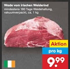 Wade vom irischen Weiderind bei Netto Marken-Discount im Schrobenhausen Prospekt für 9,99 €