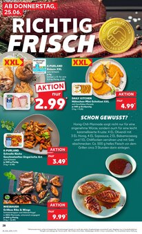 Schweinefleisch im Kaufland Prospekt "Hier bin ich richtig" mit 58 Seiten (Bremerhaven)