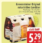 Original naturtrübes Landbier bei EDEKA im Nettetal Prospekt für 5,29 €