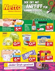 Aktueller Netto Marken-Discount Prospekt mit Schweinefleisch, "Aktuelle Angebote", Seite 1