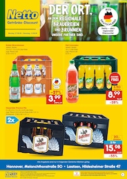 Netto Marken-Discount Prospekt "DER ORT, AN DEM DU IMMER AUSGEZEICHNETE PREISE FINDEST." für Hannover, 2 Seiten, 07.09.2026 - 12.09.2026