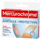 Pansements ampoule 2 tailles - MERCUROCHROM - Carrefour à Cachan Pansements ampoule 2 tailles - MERCUROCHROM en promo chez Carrefour Cachan à 2,23 €