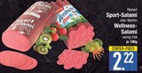 Sport-Salami im EDEKA Prospekt Sport-Salami von Reinert im aktuellen EDEKA Prospekt für 2,22 €