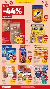 Kaffeepads im aktuellen Penny Prospekt (Krefeld) Kaffeepads im Penny Prospekt "Wer gĂĽnstig will, muss Penny." mit 34 Seiten (Krefeld)