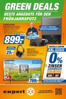 Fernseher im expert Prospekt "Top Angebote" mit 16 Seiten (Goslar)