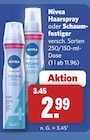 Haarspray im Angebot bei combi in Osnabrück Haarspray Angebote von Nivea bei combi Osnabrück für 2,99 €