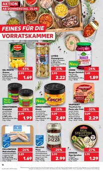 Pizza im Kaufland Prospekt "Hier bin ich richtig" mit 60 Seiten (Hamm)