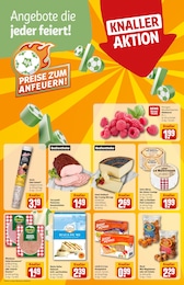REWE Himbeeren im Prospekt 