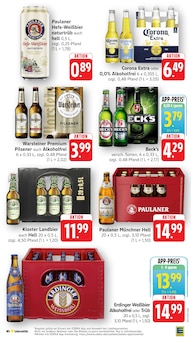 Bier im E center Prospekt "Aktuelle Angebote" mit 65 Seiten (Trier)