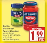 Pesto oder Saucenklassiker bei EDEKA im Ahrensfelde Prospekt für 1,99 €