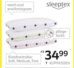 Kopfkissen „Comfy“ Angebote von Sleeptex bei XXXLutz Möbelhäuser Viersen für 34,99 €