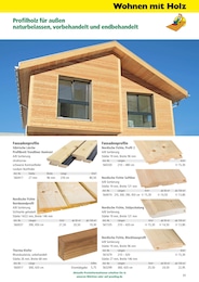 Blockhausprofil Angebot im aktuellen Holz Possling Prospekt auf Seite 31