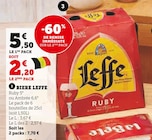 Biere - Leffe en promo chez U Express Aix-en-Provence à 2,20 €