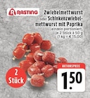 Aktuelle Paprika Angebote bei EDEKA in Krefeld Aktuelles Zwiebelmettwurst Angebot bei EDEKA in Krefeld ab 1,50 €
