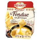 La Fondue aux 3 fromages à Carrefour Market dans Pornichet