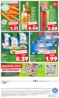 Havana Club im Kaufland Prospekt "Aktuelle Angebote" mit 66 Seiten (Rüsselsheim)