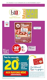 Catalogue Supermarchés Bi1 en cours à Gueugnon et alentours, bi1 supermarché Maxi MARCHÉ, 16 pages, 04/11/2025 - 16/11/2025