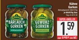 Gurken im EDEKA Prospekt Bärlauch Gurken von Kühne im aktuellen EDEKA Prospekt für 1,59 €