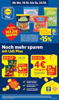 Süßigkeiten im aktuellen Lidl Prospekt (Chemnitz) Süßigkeiten im Lidl Prospekt "LIDL LOHNT SICH" mit 73 Seiten (Chemnitz)