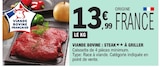 Promo viande bovine : steak à griller à 13,99 € dans le catalogue E.Leclerc à Saint-Paul-lès-Romans