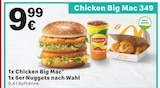 McDonalds Aichtal - Chicken Big Mac 349 Angebot im Prospekt Chicken Big Mac 349 bei McDonalds im Aichtal Prospekt für 9,99 €