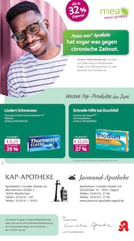 Aktueller mea - meine apotheke Prospekt "Unsere Juni-Angebote" für Altenkirchen, Vorpommern-Rügen Aktueller mea - meine apotheke Prospekt für Altenkirchen, Vorpommern-Rügen mit Seiten