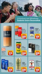 REWE Beamer im Prospekt 