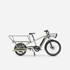 Decathlon Düsseldorf - E-Lastenfahrrad Cargobike R500E Longtail hellgrün Angebot im Prospekt E-Lastenfahrrad Cargobike R500E Longtail hellgrün bei Decathlon im Düsseldorf Prospekt für 2.699,00 €