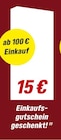 15€ Einkaufsgutschein bei toom Baumarkt im Prospekt "" für 