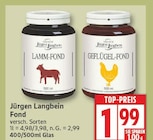 Fond von Jürgen Langbein im aktuellen EDEKA Prospekt